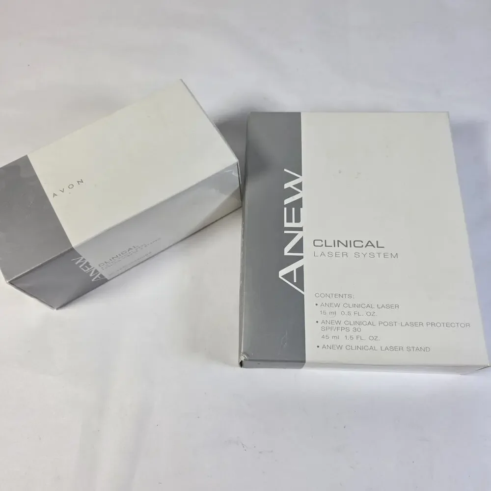 Avon Anew Clinical Laser System & Clinical 2-Step Facial Peel New